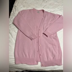 Aritzia Sunday Best Lamora Cardigan Pink